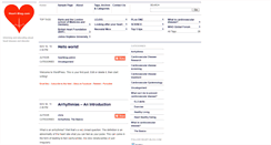Desktop Screenshot of heart-blog.com